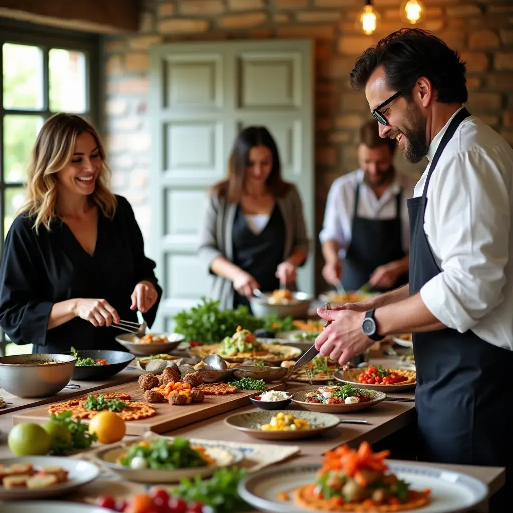 Creative team brainstorming